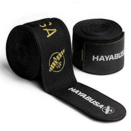 Боксерские бинты Hayabusa Deluxe Hand Wraps 4.5 Black/Gold