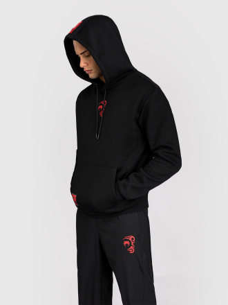 Худи Venum X Mike Tyson "Everyone has a plan" Black/Red