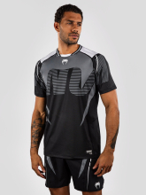 Футболка спортивная Venum Adrenaline Black/Silver Grey