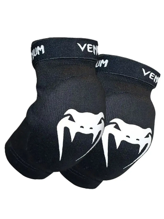 Налокотники Venum Kontact Black (пара)
