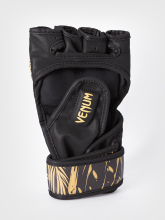 Перчатки ММА Venum TIGER Black/Neo Orange