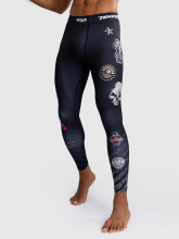 Тайтсы Venum x Tekken Paul Black/White