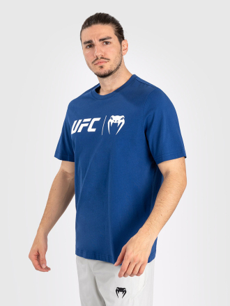 Футболка UFC Venum Classic Navy Blue/White