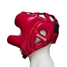 Шлем боксерский LEADERS CR с бамперной защитой RD
