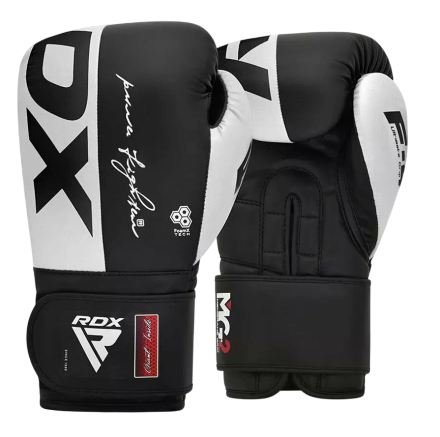 Перчатки боксерские RDX F4 BKWH