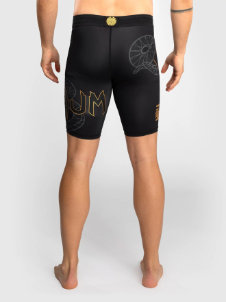 Шорты компрессионные Venum Serpenti Black/Silver/Gold