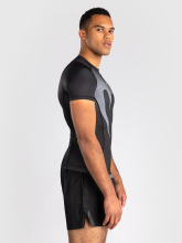 Рашгард Venum No Gi Black/Silver Grey S/S