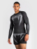 Рашгард Venum No Gi Black/Silver Grey L/S