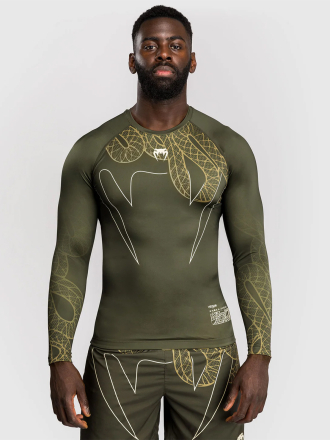 Рашгард Venum Serpenti Kaki/Bronze/Ivory L/S