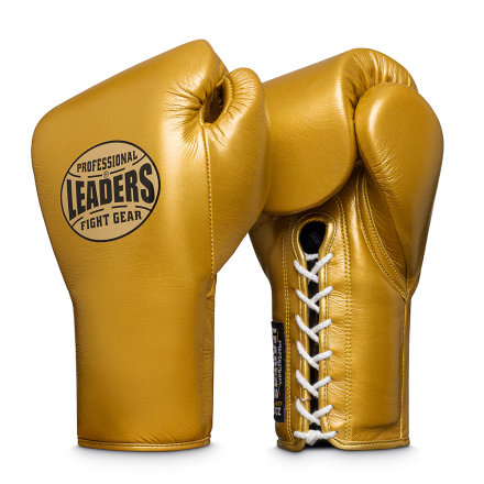 Перчатки боксерские профессиональные LEADERS PRO MFG GD