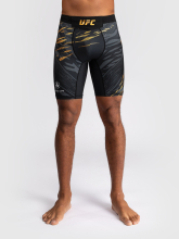 Компрессионные шорты UFC Fusion by Venum Authentic Fight Night Black/Gold