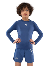 Рашгард детский Venum Contender Royal Blue L/S