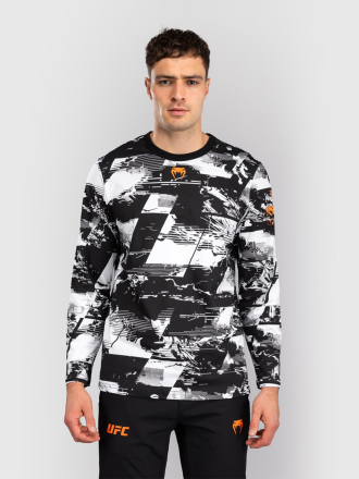 Лонгслив Venum UFC Zenith Fight Week Black/White/Orange