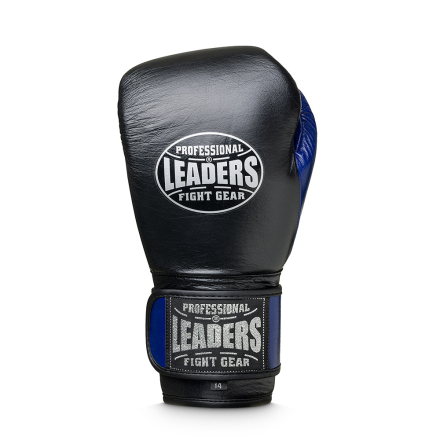 Перчатки боксерские LEADERS LiteSeries BK/BL