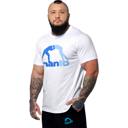 Футболка Manto DUO OCEAN WHITE