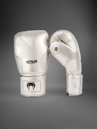 Перчатки боксерские Venum Nexus Silver/Black