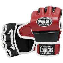 Перчатки MMA LEADERS STRIKE RD/BK