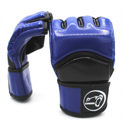 Перчатки  MMA KIBOSHU Teenager синий