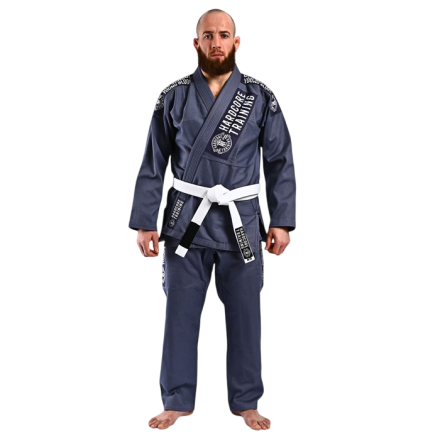 Кимоно для БЖЖ Hardcore Training OSYB Turquoise Gray