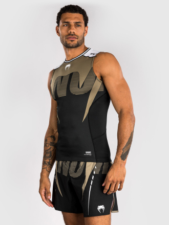 Рашгард Venum Adrenaline Black/Sand S/L