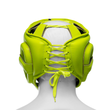 Шлем боксерский LEADERS GRN с бамперной защитой