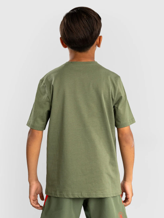 Футболка детская Venum Contender Army Green/Orange