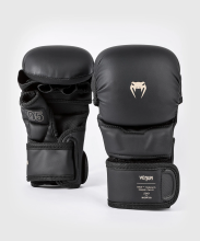 Перчатки ММА Venum Impact Evo Black/Beige