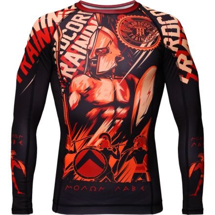 Рашгард Hardcore Training Sparta Black 2.0 LS.