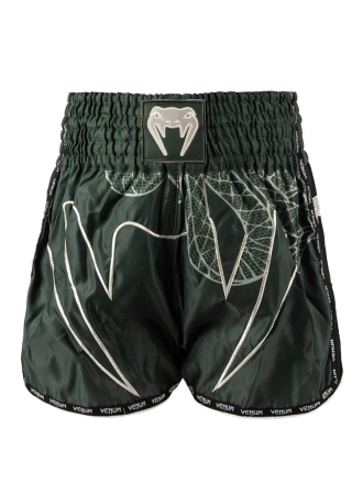 Шорты тайские Venum Serpenti Kaki/Bronze/Ivory