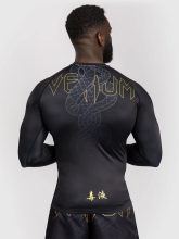 Рашгард Venum Serpenti Black/Silver/Gold L/S