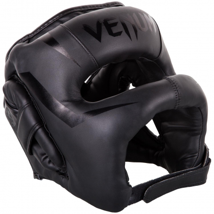 Шлем боксерский Venum Elite Iron Neo Black