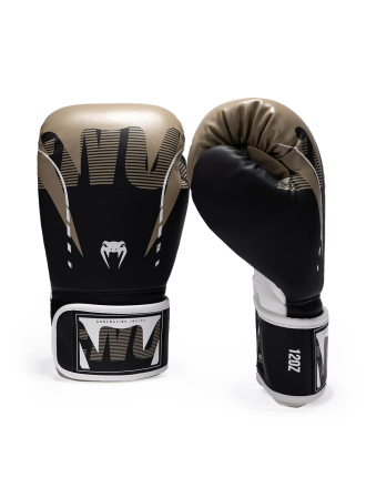 Перчатки боксерские Venum Adrenaline Black/Sand