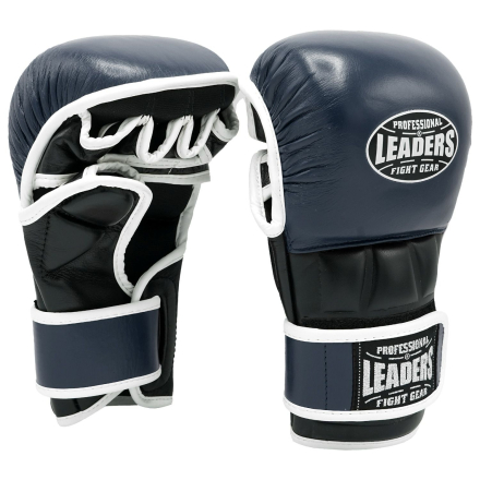 Перчатки MMA LEADERS SPARRING BL/BK
