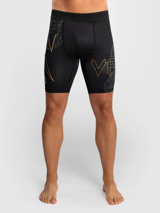 Шорты компрессионные Venum Serpenti Black/Silver/Gold