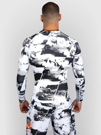 Рашгард Venum UFC Zenith Fight Week Black/White/Orange L/S