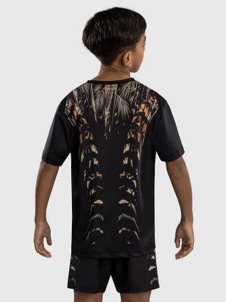 Футболка детская Venum Tiger Black/Neo Orange