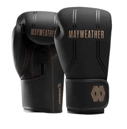 Боксерские Перчатки Hayabusa Mayweather Contender Black/Gold