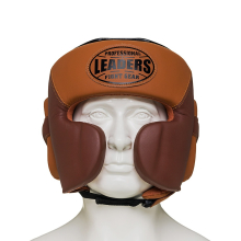 Шлем боксерский LEADERS LS MEX VELCRO HERITAGE BR/BG