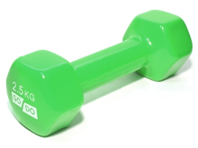 Гантель GO DO в виниловой оболочке 2,5КГ