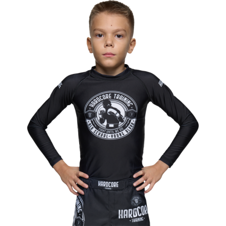 Детский рашгард Hardcore Training Round LS