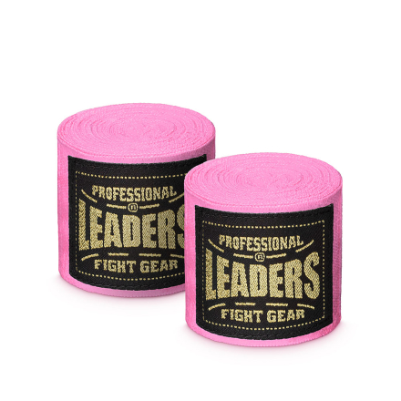 Бинты боксерские LEADERS Semi elastic 50/50 3.5m Бинты боксерские LEADERS Semi elastic 50/50 3.5m