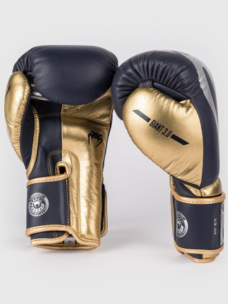 Перчатки боксерские Venum Giant 3.0 Navy/Gold Перчатки боксерские Venum Giant 3.0 Navy/Gold