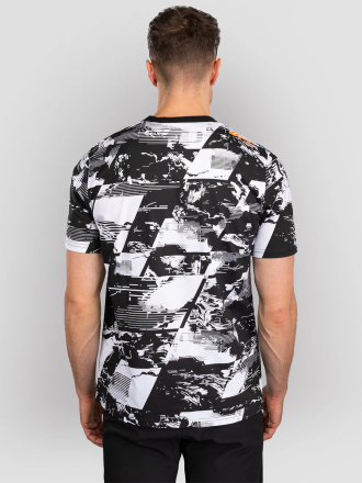 Футболка Venum UFC Zenith Fight Week Black/White/Orange