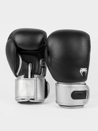 Перчатки боксерские Venum Power 2.0 Black/Silver