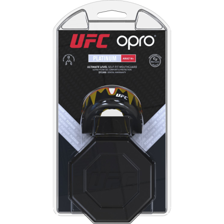 Боксерская капа Opro Platinum Level Fangz UFC