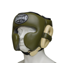 Шлем боксерский LEADERS MEX FANCY OLV/CR