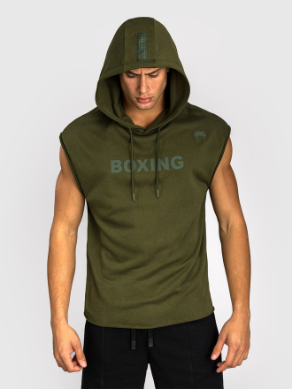 Худи без рукавов Venum Boxing VT Military Green
