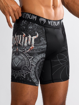 Шорты компрессионные Venum Gladiator 5.0 Black/Silver