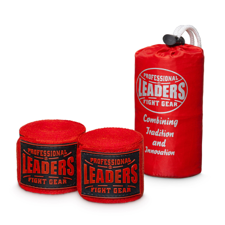 Бинты боксерские LEADERS PRO 84/16 3.5m