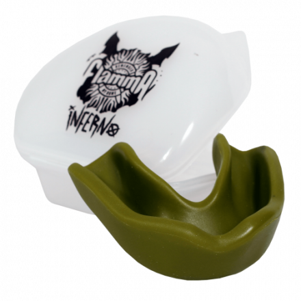 Капа боксерская FLAMMA INFERNO khaki